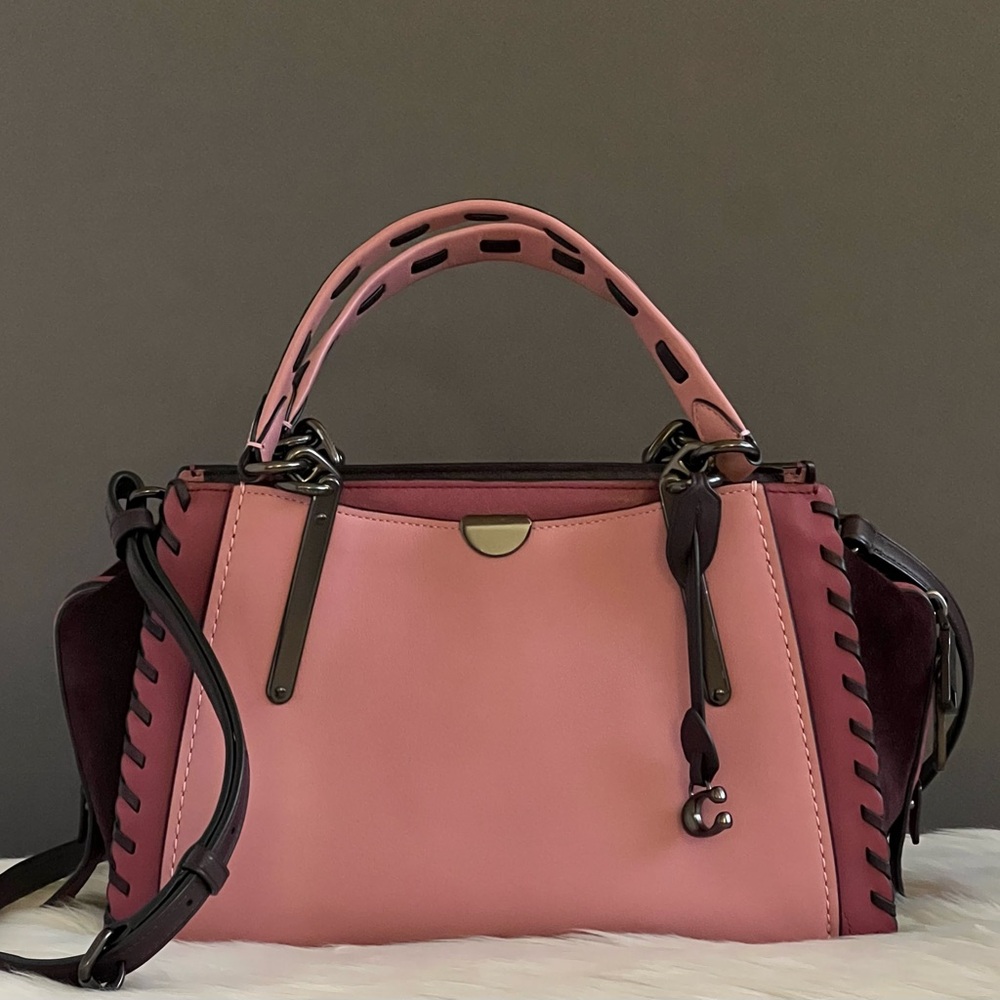 💰SOLD - 78146 - Coach Dreamer In Colorblock With Whipstitch - Picture 1 of 11